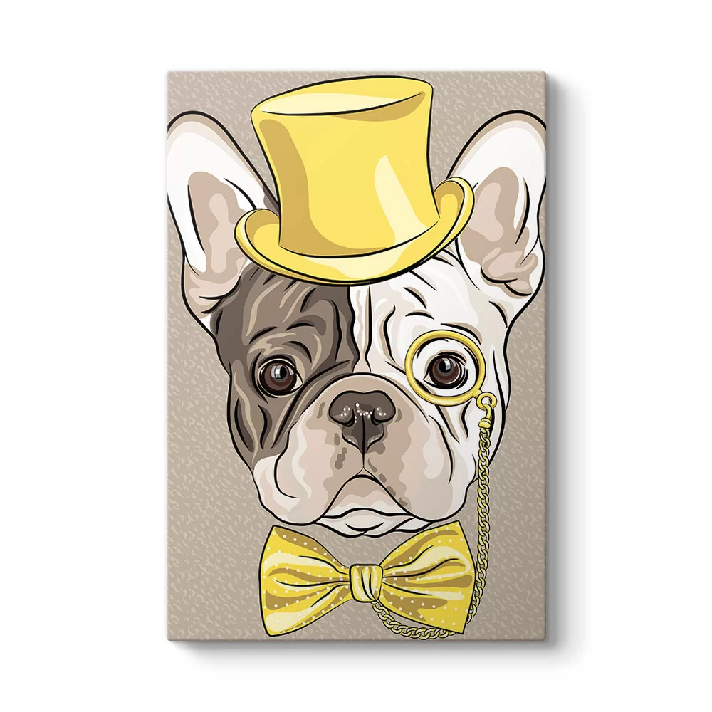 Fransız Bulldog Tablosu - Model 2